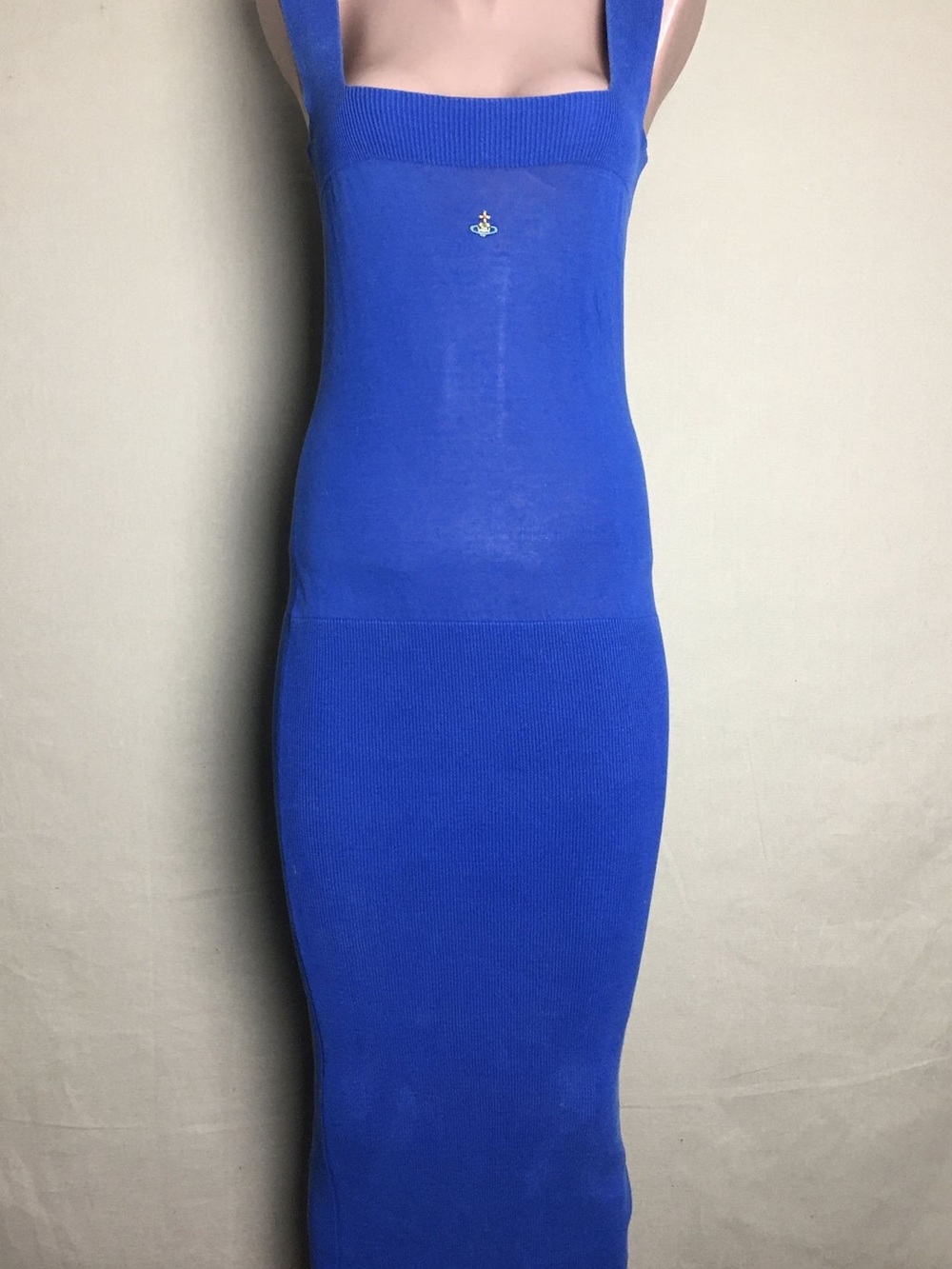 SEARCHING FOR Vivienne Westwood Royal Blue Knit Tank Dress